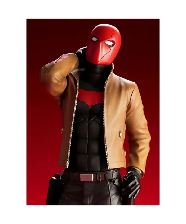 Red Hood Batman Robin Jason Todd Leather Jacket