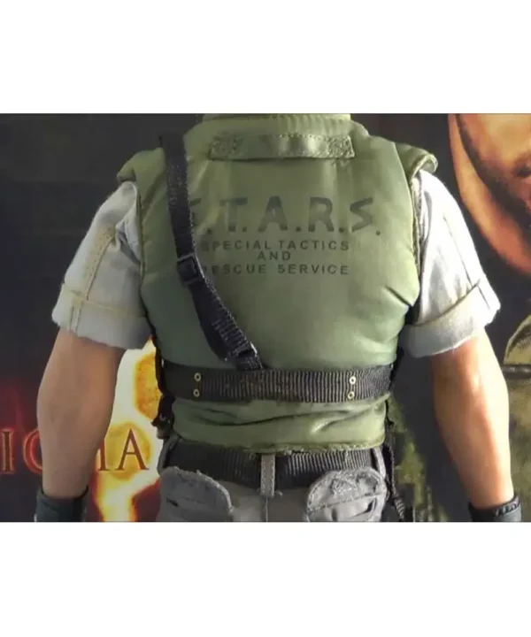 Resident Evil Chris Redfield Stars Green Vest