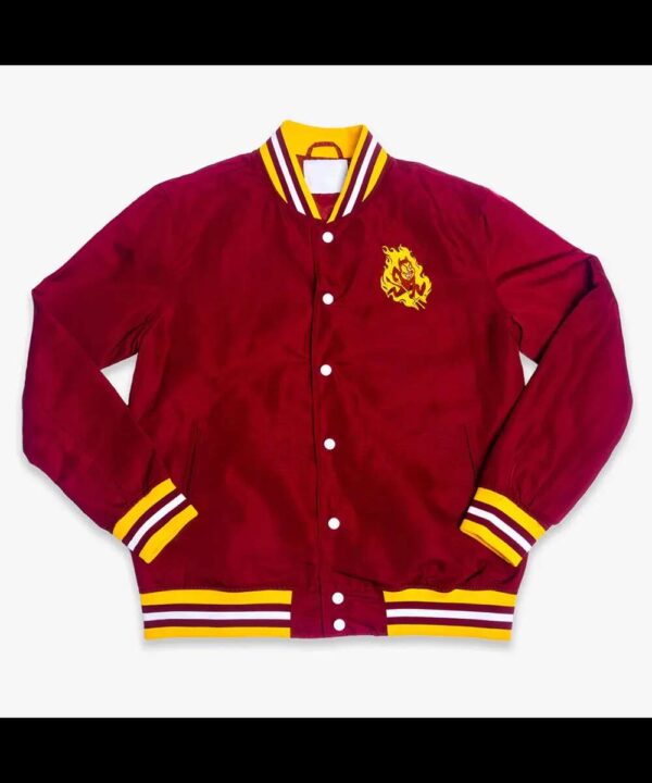 Arizona State Sun Devils Retro Red Bomber Jacket