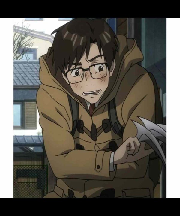 Parasyte Shinichi Izumi Brown Duffel Coat