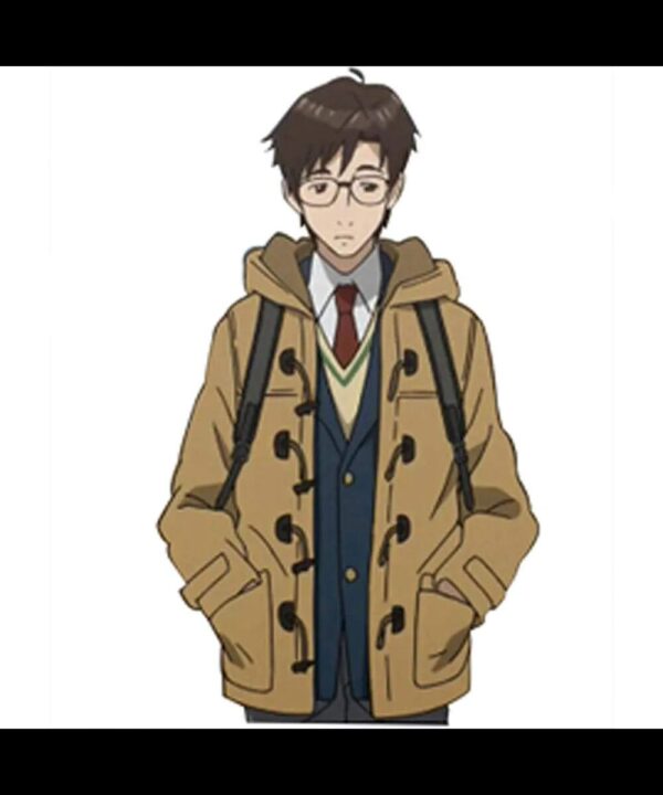 Parasyte Shinichi Izumi Brown Duffel Coat