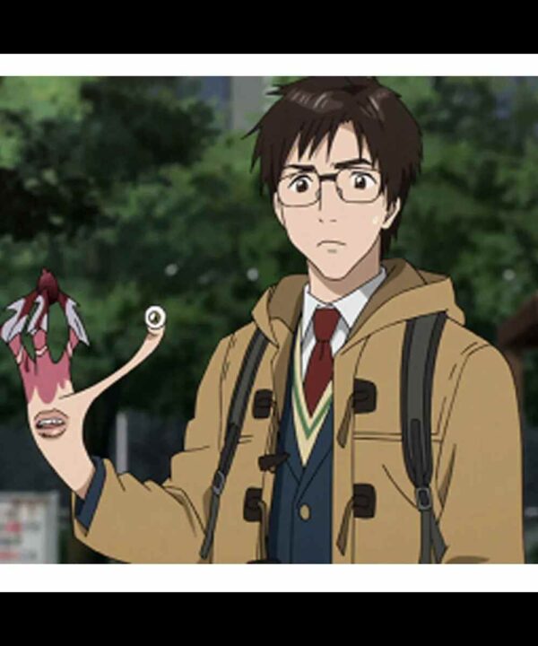 Parasyte Shinichi Izumi Brown Duffel Coat