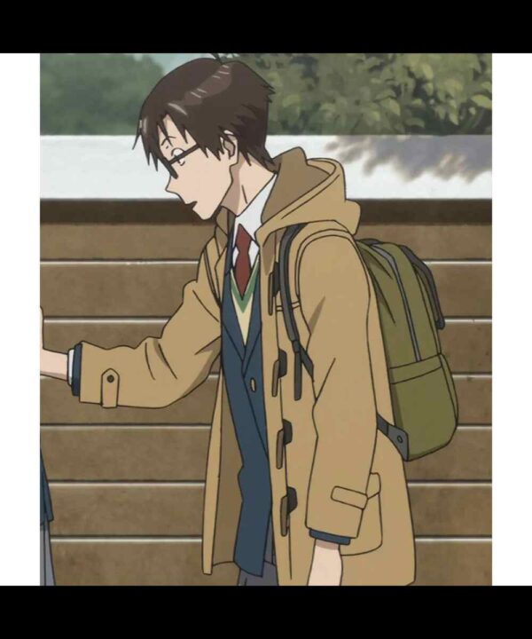 Parasyte Shinichi Izumi Brown Duffel Coat