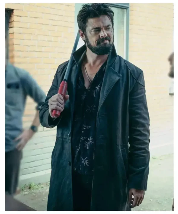 The Boys Karl Urban Black Coat