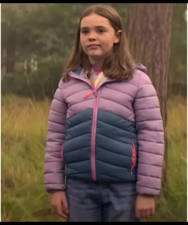 Eden Togwell Trying Puffer Purple Jacket