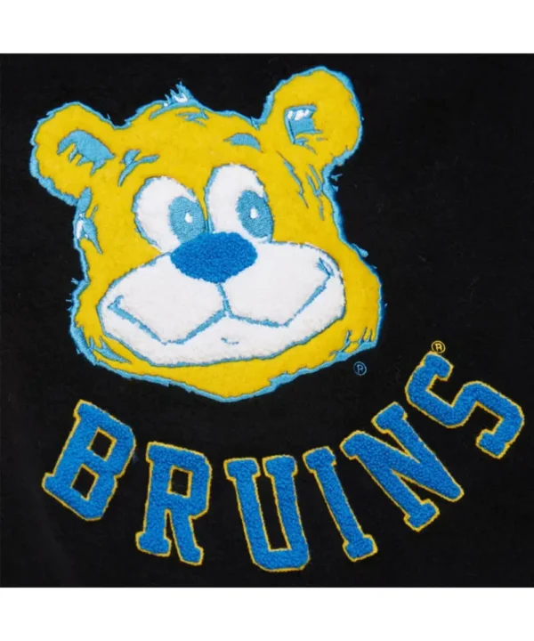 UCLA Bruins Black Varsity Jacket