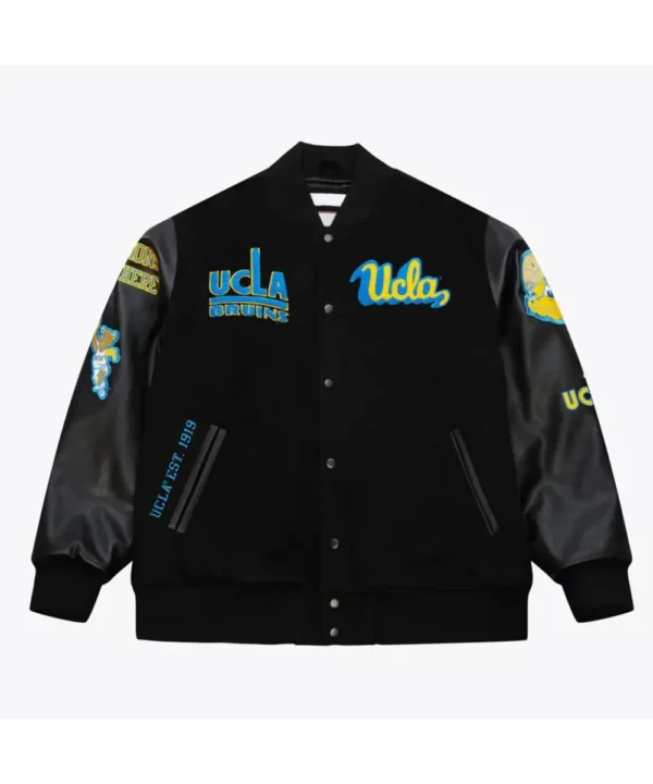 UCLA Bruins Black Varsity Jacket