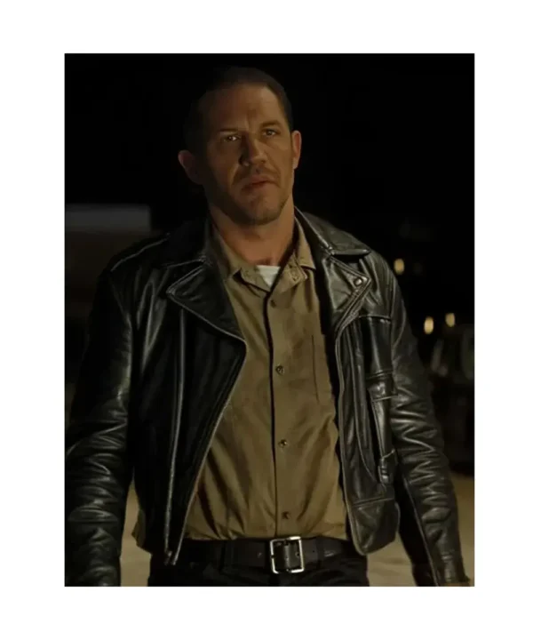 Tom Hardy The Bikeriders Leather Jacket