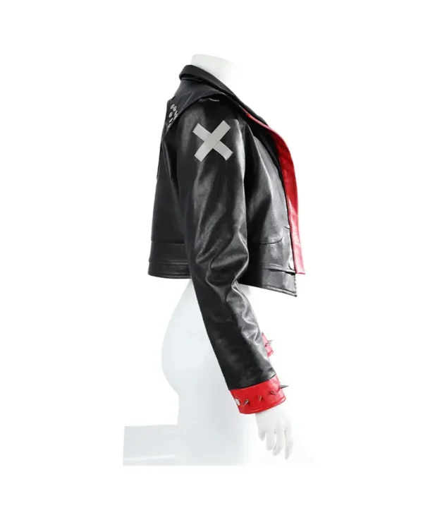 VI League of Legends 2 Arcane Leather Jacket