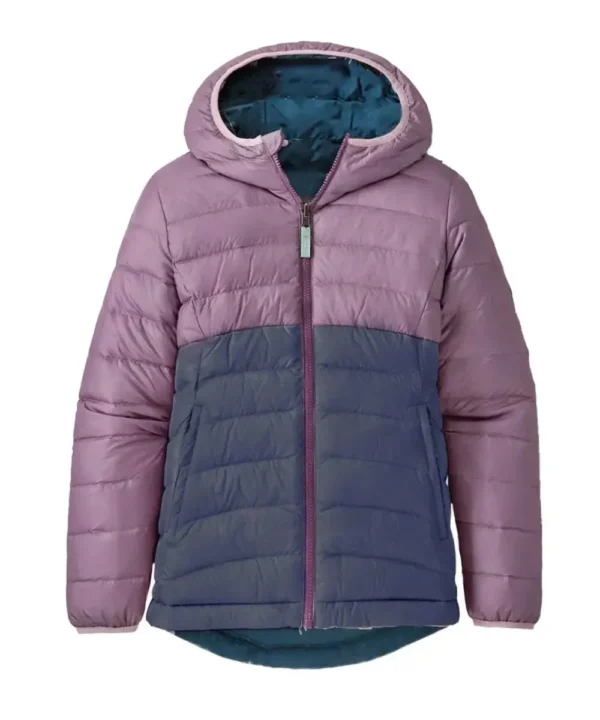 Eden Togwell Trying Puffer Purple Jacket