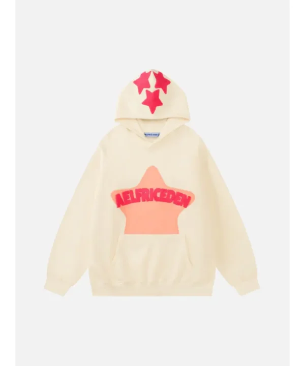 Aelfric Eden Vintage Embroidery Star Hoodie