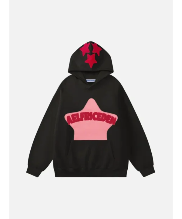 Aelfric Eden Vintage Embroidery Star Hoodie