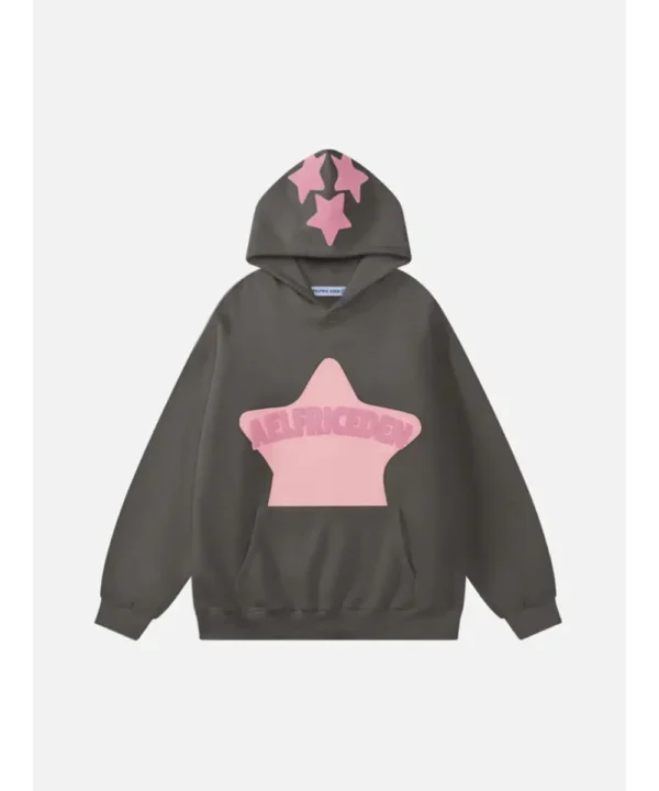 Aelfric Eden Vintage Embroidery Star Hoodie