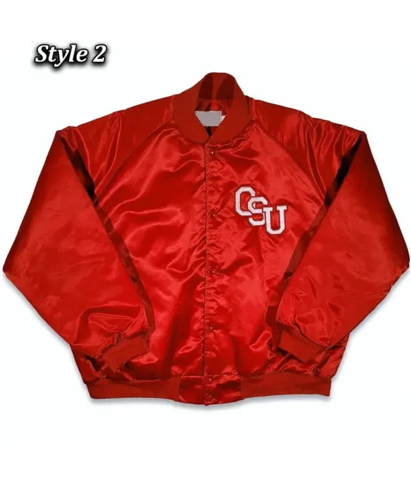 80’s Ohio State Buckeyes Red Bomber Jacket