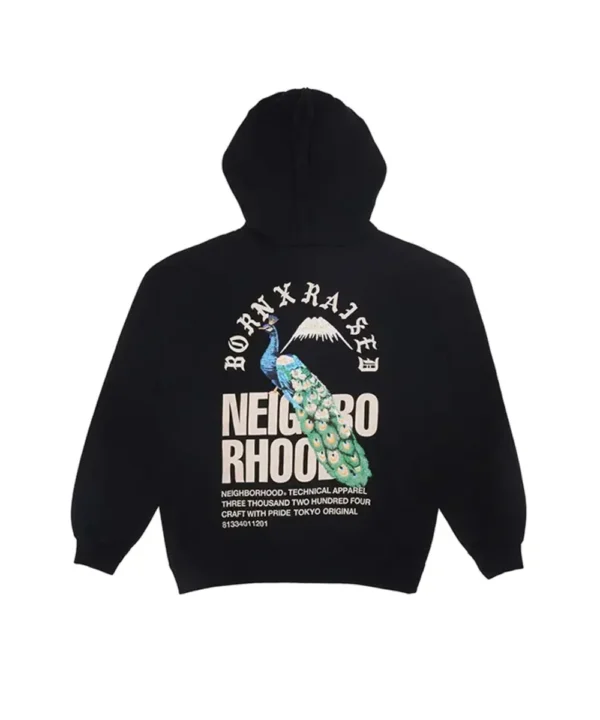 Born x Raised NBHD Peacock Hoodie