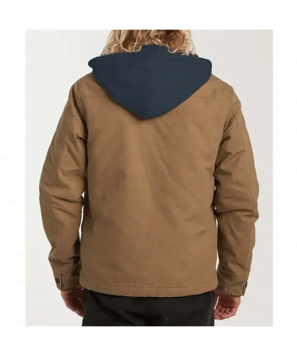 The Imperfects Inaki Godoy Brown Hooded Jacket