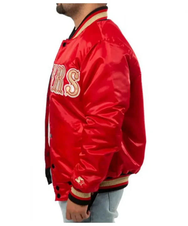 San Francisco 49ers Red and Black Jacket