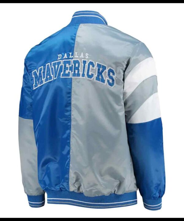 75th Anniversary Leader Dallas Mavericks Satin Color Block Jacket