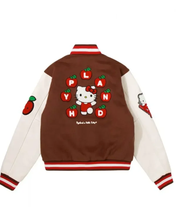 Hello Kitty Apples H Letterman Jacket