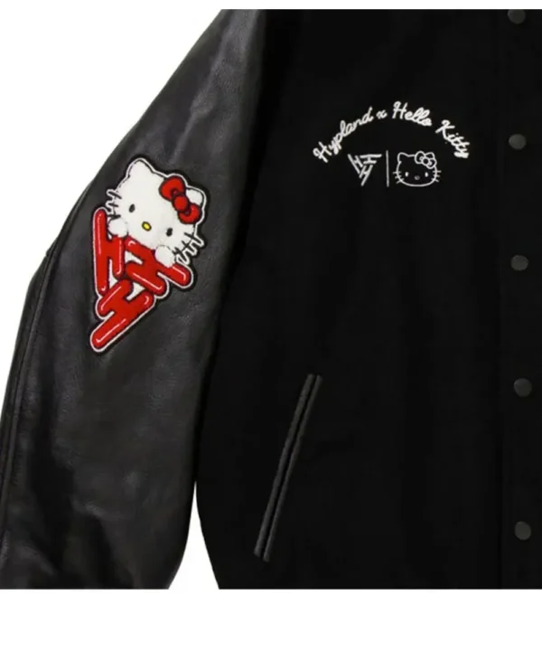 Hello Kitty Apples H Letterman Jacket