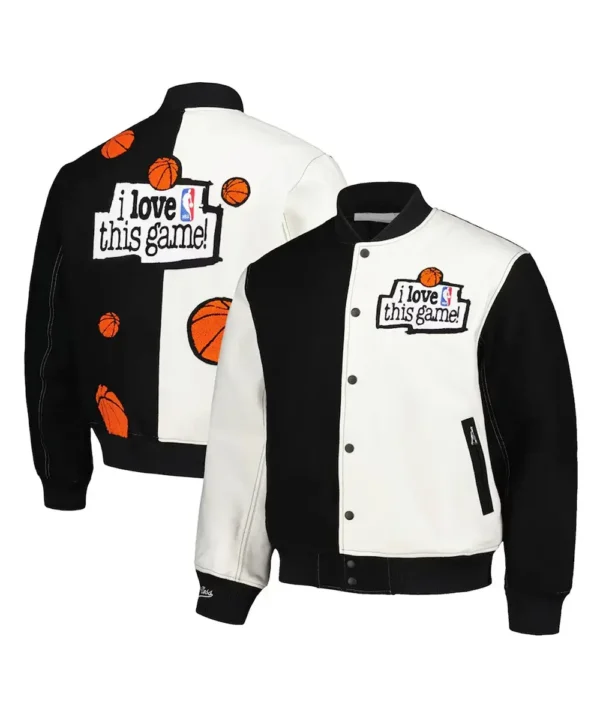 I Love This Game! Black and White Jacket