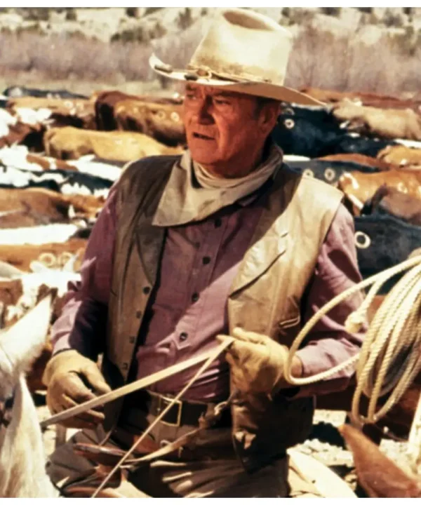 John Wayne The Cowboys Vest