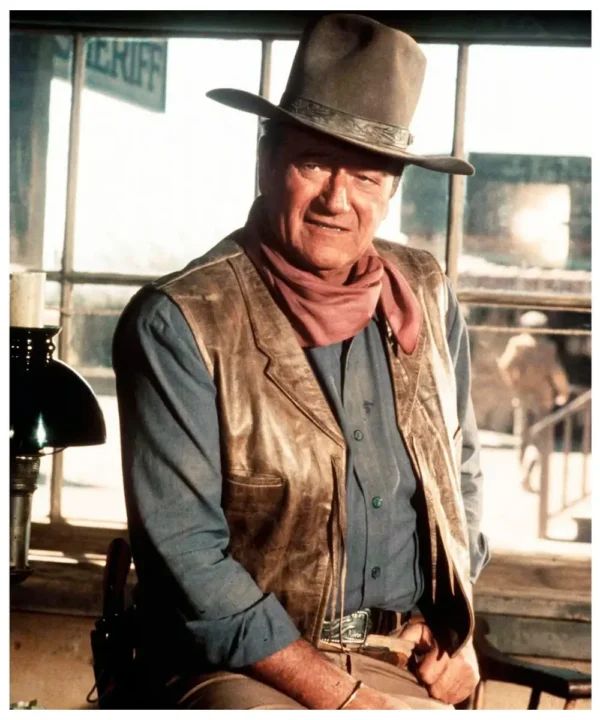 John Wayne The Cowboys Vest