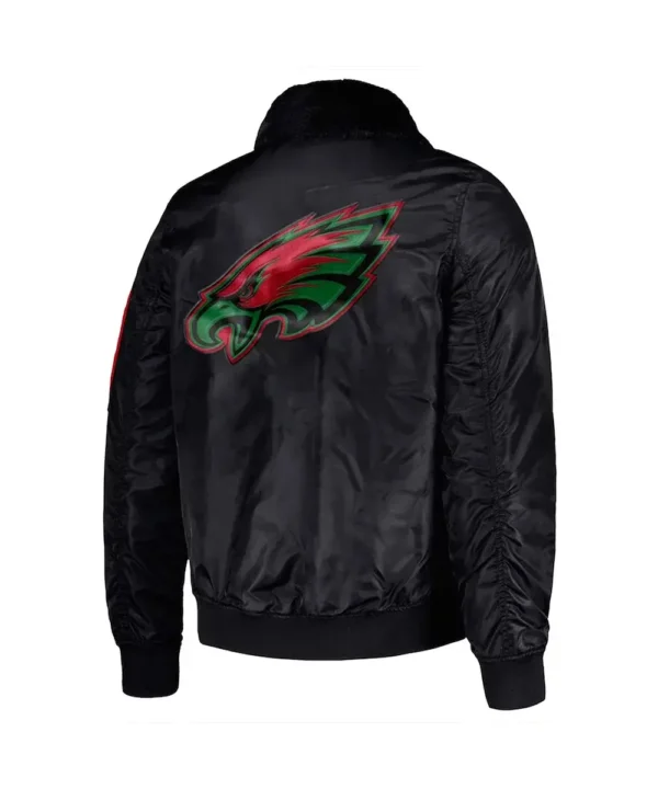 Philadelphia Eagles Ty Mopkins Black Jacket