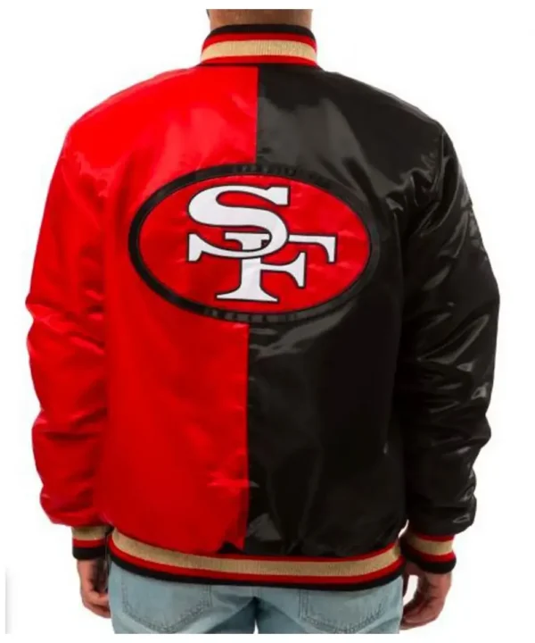 San Francisco 49ers Red and Black Jacket