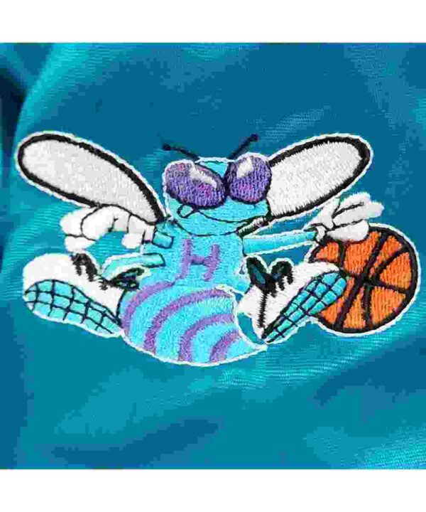90’s Charlotte Hornets Bomber Jacket