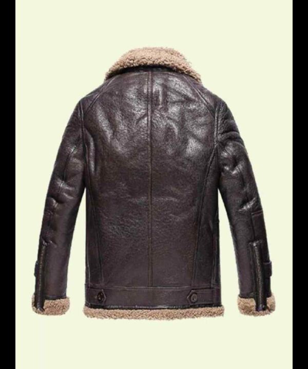 Shearling Brown Leather Jacket