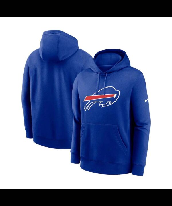 Buffalo Bills Royal Club Logo Pullover Hoodie