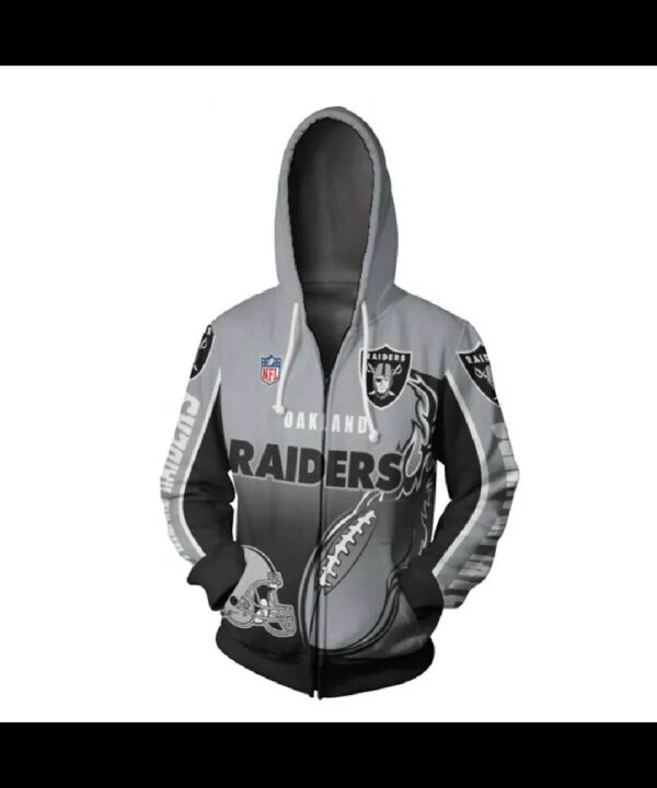 Las Vegas Raiders Hoodies Cute Flame Balls Graphic