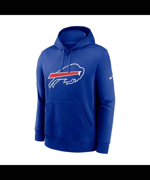 Buffalo Bills Royal Club Logo Pullover Hoodie