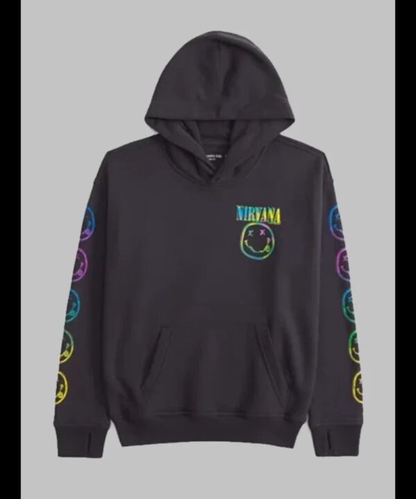 Nirvana Graphic Popover Hoodie