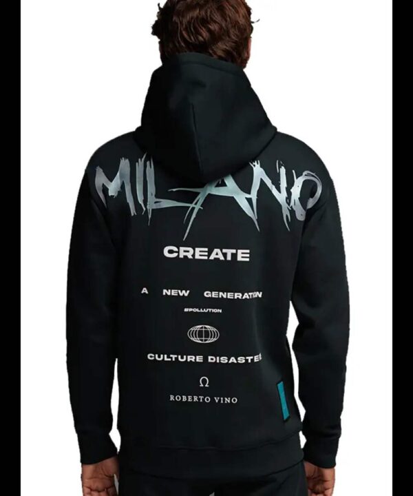 Robert Vino Milano’s Green Hoodie