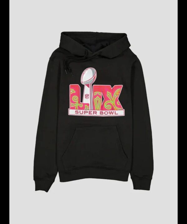 Super Bowl LIX Black Hoodie