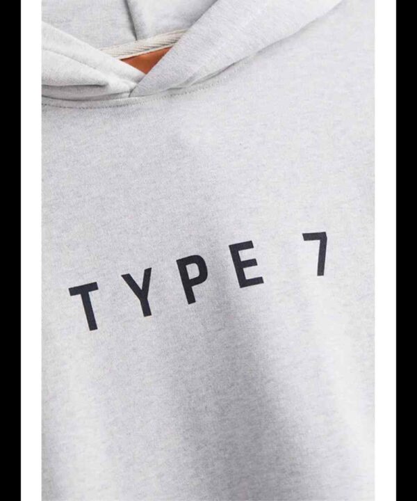 TYPE 7 Text Logo Hoodie