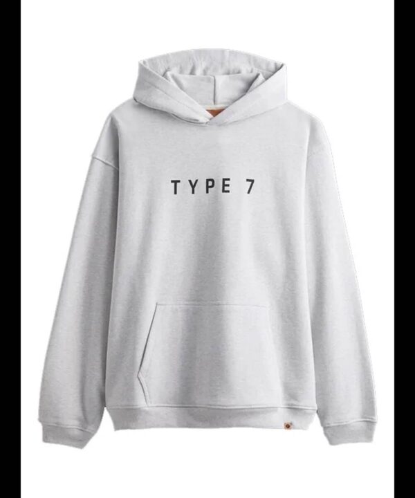 TYPE 7 Text Logo Hoodie