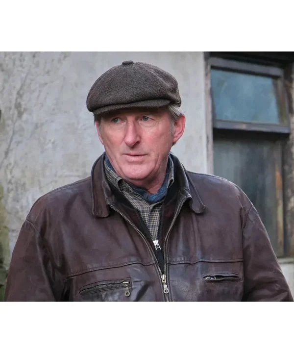 Ridley Adrian Dunbar Brown Leather Jacket