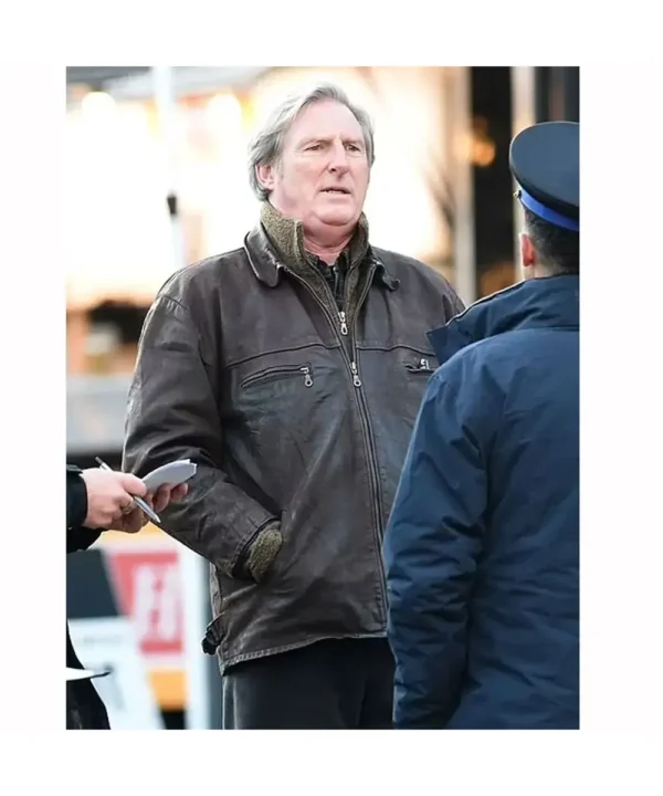 Ridley Adrian Dunbar Brown Leather Jacket