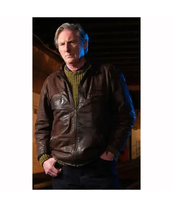 Ridley Adrian Dunbar Brown Leather Jacket