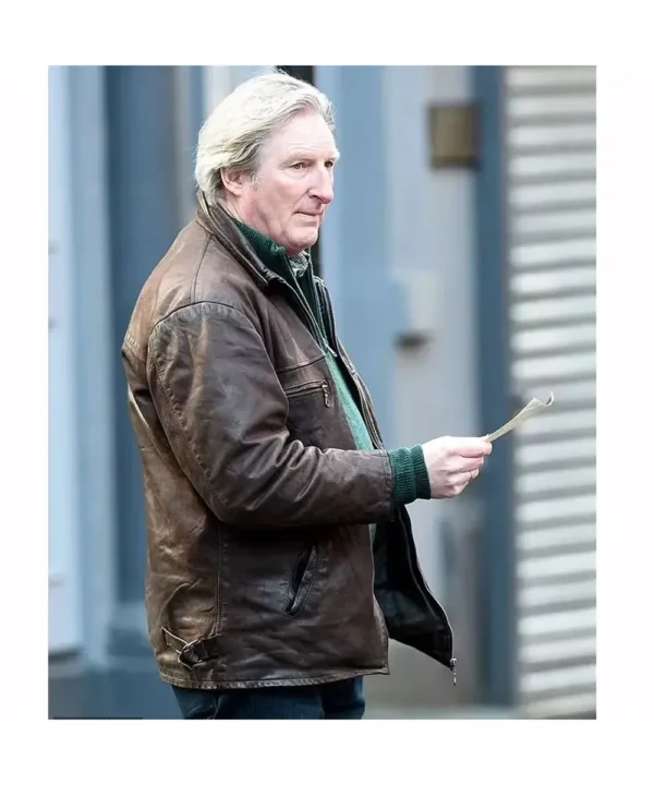 Ridley Adrian Dunbar Brown Leather Jacket