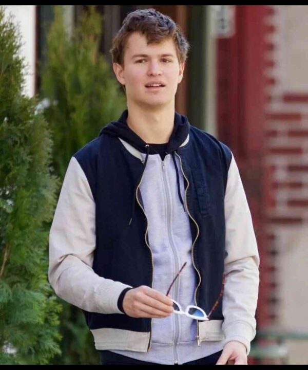 Ansel Elgort Baby Driver Bomber Jacket