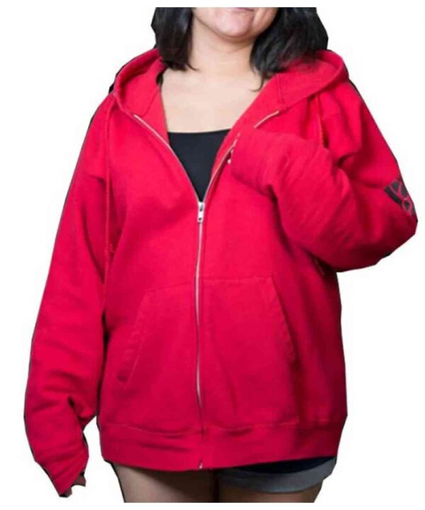 Aaron Lycan Aphmau Fleece Red Hoodie