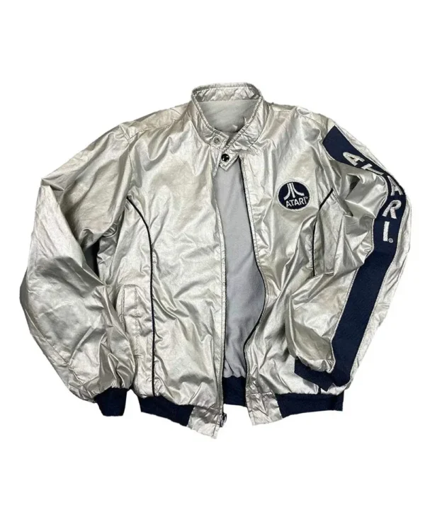 Atari Metallic Silver Jacket