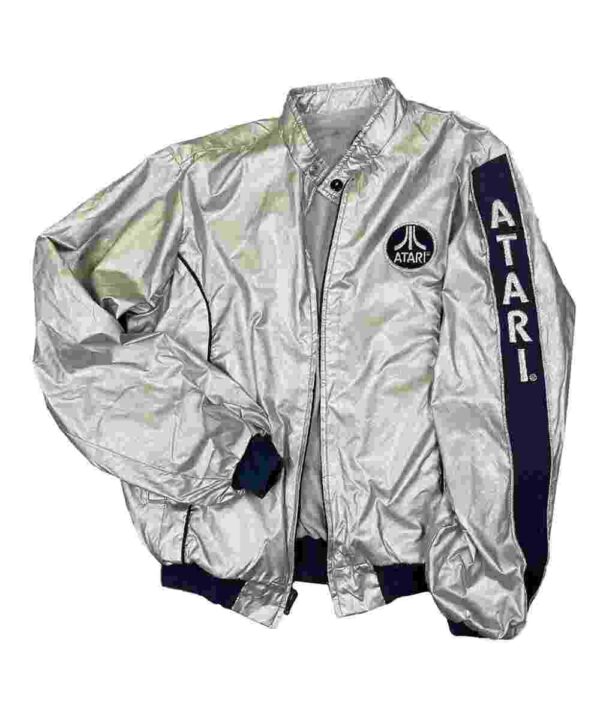 Atari Metallic Silver Jacket