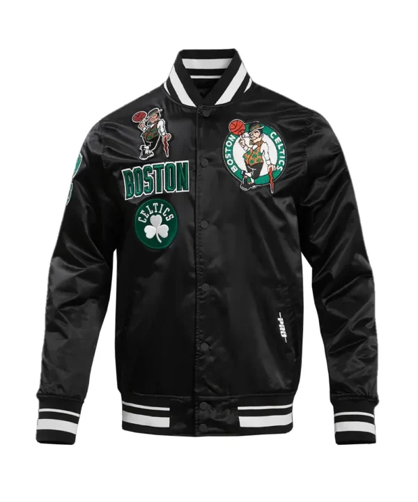 Boston Celtics Retro Classic Rib Jacket