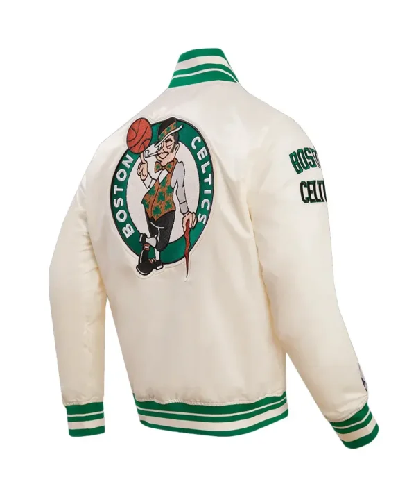 Boston Celtics Retro Classic Rib Jacket