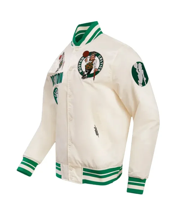 Boston Celtics Retro Classic Rib Jacket